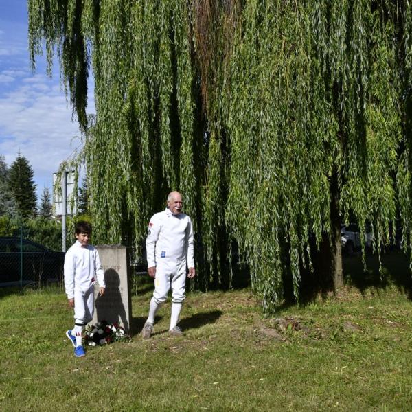 Begrussung Der Fechter Durch Den Burgermeister Von Freyburg Udo Manicke Ehrung Von Albert Gipp 09 