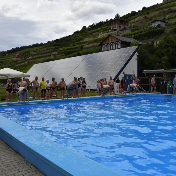 Der Schwimmwettkampf Im Schonen Freyburger Freibad 21 