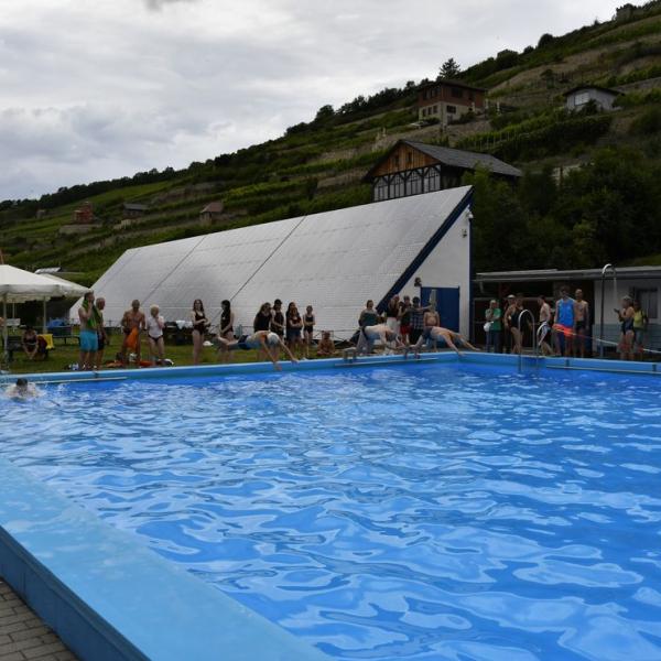 Der Schwimmwettkampf Im Schonen Freyburger Freibad 29 